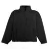 BLAUER SOFTSHELL FLEECE JACKET - 4660 - BLACK
