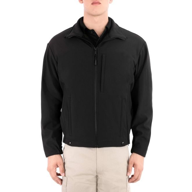 BLAUER SOFTSHELL FLEECE JACKET - 4660 - BLACK - Image 2