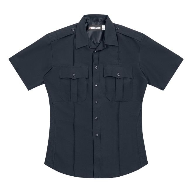 BLAUER SHORT SLEEVE POLYESTER SUPERSHIRT® - 8675 - DARK NAVY - MEDIUM REG