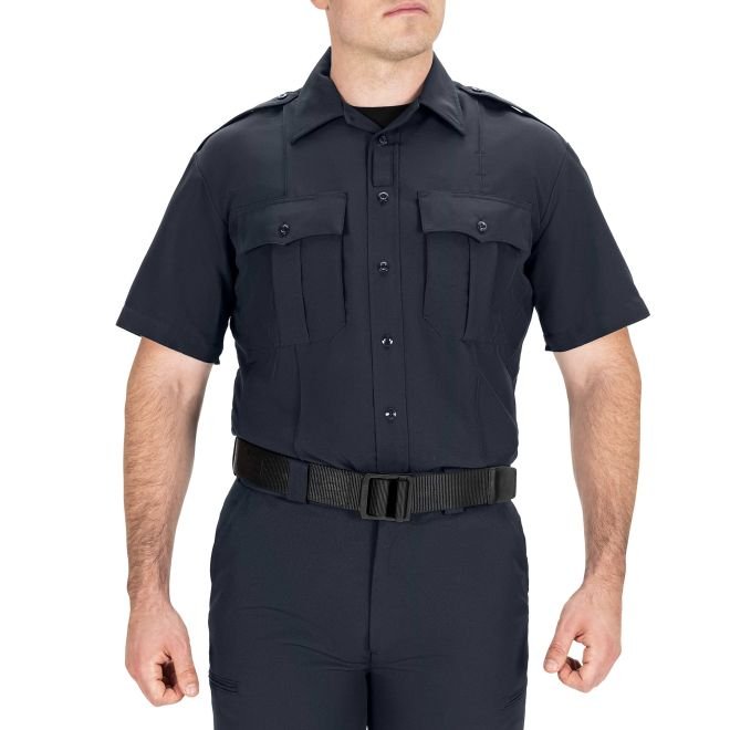 BLAUER SHORT SLEEVE POLYESTER SUPERSHIRT® - 8675 - DARK NAVY - MEDIUM REG - Image 2