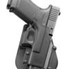 Fobus Standard Right Hand Glock 29/30/39 Holster, Paddle Mount, Smooth Black - GL4