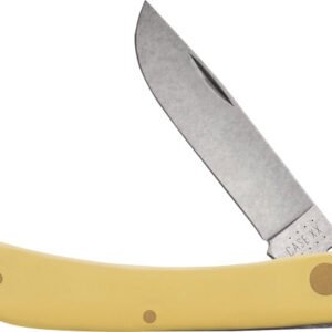 00032C_1.jpg CASE KNIVES YELLOW SYNTHETIC - SMOOTH SOD BUSTER JR