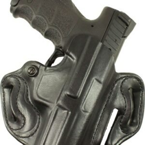 002BAP5Z0.jpg DESANTIS SPEED SCABBARD HOLSTR - RH OWB LEATHER JUDGE 3" BLK