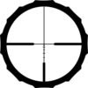 0101580_RETICLE.jpg CRIMSON TRACE SCOPE BRUSHLINE - 3-9X40 BDC RIMFIRE MATTE