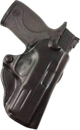019BA21Z0.jpg DESANTIS MINI SCABBARD HOLSTER - RH OWB LEATHER 1911 5" BLACK