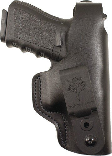 033BAY1Z0.jpg DESANTIS DUAL CARRY II HOLSTER - IWB/OWB RH LTHR XDS 9/45 BLK
