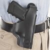 033bae1z0_inuse.jpg DESANTIS DUAL CARRY II HOLSTER - IWB/OWB FOR GLOCK 26/27 RH BLK