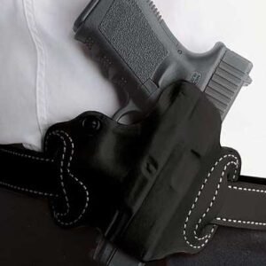 086BAX7Z0.jpg DESANTIS MINI SLIDE HOLSTER - OWB RH LTHER M&P SHLD 9/40 BLK
