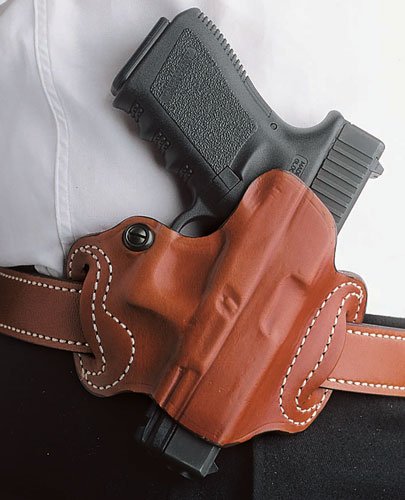 086TA8JZ0.jpg DESANTIS MINI SLIDE HOLSTER - OWB RH LEATHER SIG P365 TAN