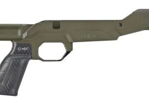 106131CKG.jpg MDT CHASSIS HNT-26 REM 700 LA - RH FOLDING ARCA COBALT GREEN