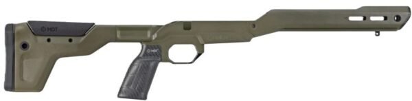 106131CKG.jpg MDT CHASSIS HNT-26 REM 700 LA - RH FOLDING ARCA COBALT GREEN