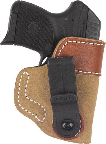 106NAR7Z0.jpg DESANTIS SOFT TUCK HOLSTER IWB - RH LEATHER KELTEC P3AT NATURAL