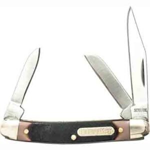 108OT.jpg OLD TIMER KNIFE JUNIOR 3-BLADE - 2" STAINLESS DELRIN