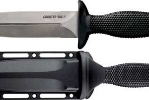 10BCTL_1.jpg COLD STEEL COUNTER TAC I 5" - BOOT/BELT KNIFE SPEAR POINT