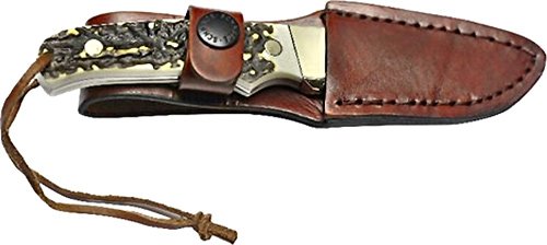 1100089_IN-SHEATH.jpg UNCLE HENRY KNIFE STAGLON 2.8" - BLADE W/LEATHER SHEATH