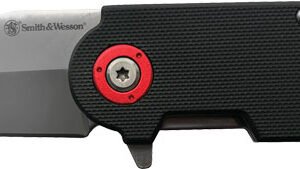 1117230.jpg S&W KNIFE BENJI FOLDING BLADE - 4.25" TOTAL LENGTH W/BTTL OPNR