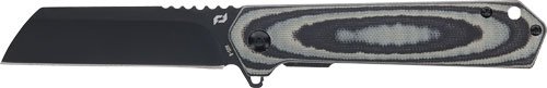 1159291.jpg SCHRADE KNIFE LATERAL FOLDER - 3.25" AUS-10 BLACK/GREY LAM