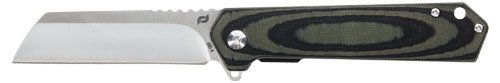 1159293.jpg SCHRADE KNIFE LATERAL FOLDER - 3.25" AUS-10 OD GREEN/LAM