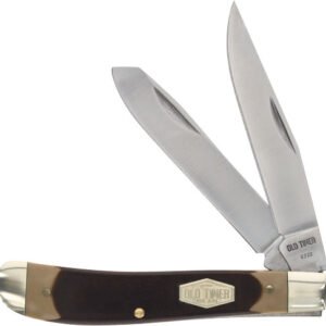 1187296.jpg OLD TIMER KNIFE GUNSTOCK TRPPR - 2-BLADE 3.1" S/S DELRIN