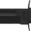 KA-BAR FULL SIZE BLACK KABAR - STRAIGHT EDGE 7" W/SHEATH