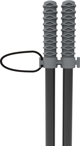 1222263_TOP.jpg BOG DEADSHOT COMPACT STANDING - BIPOD 40"-72" ALUMINUM LEGS