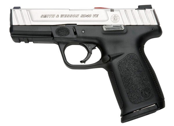 12340309f1.jpg SMITH AND WESSON SD40VE 40S&W 10+1 4" SS/BK CA