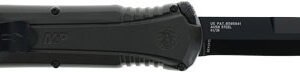 1245436_1.jpg S&W M&P OTF 3.5" SINGLE EDGE - SPEAR POINT BLACK/GRAY