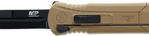 1245439_1.jpg S&W M&P OTF 3.5" SINGLE EDGE - SPEAR POINT BLACK/FDE