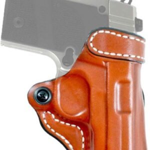 155TA8JZ0.jpg DESANTIS CRISS-CROSS HOLSTER - OWB RH LEATHER SIG P365 TAN