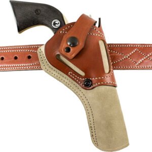 189NJ9QZ0.jpg DESANTIS WILD HOG HOLSTER LTHR - AMBI RUGER WRANGLER 4 5/8" NAT