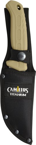 19156C_SHEATH.jpg CAMILLUS ROTO GUT HOOK KNIFE - 4" SS BLADE W/ SHEATH