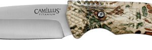 19832.jpg CAMILLUS MASK FIXED BLADE - 4" SS DROP POINT BLADE CAMO