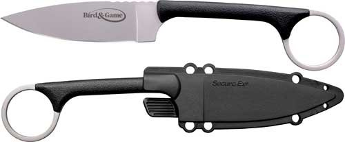 COLD STEEL BIRD AND GAME 3.5" - PLAIN EDGE BLADE W/KYDEX SHTH