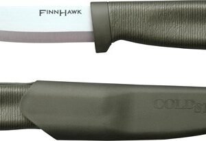 20NPK.jpg COLD STEEL FINN HAWK 4" CURVED - BELLY BLADE W/ SECURE-EX SHTH