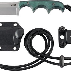 CRKT MINIMALIST CLEAVER NECK - KNIFE 2.13" PLAIN EDGE W/SHTH