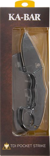 2491_PKG.jpg KA-BAR TDI POCKET STRIKE DROP - POINT 3.18" W/CLIP SHEATH