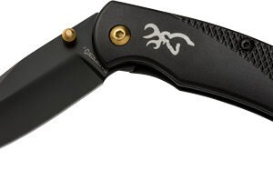 3220340.jpg BROWNING KNIFE PRISM III FLDNG - HUNTER 2.38" BLADE BLACK ALUM