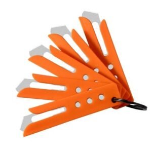 35884.jpg HOGUE EXPEL BLADE GUARD 5PK - ORANGE NYLON
