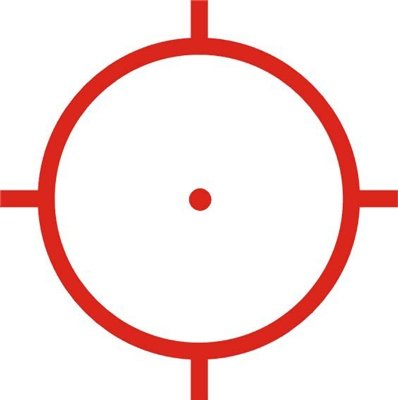 558a65_reticle-rendering_1.jpg EOTECH 558 HOLOGRAPHIC SIGHT - 68MOA RING W/1MOA DOT