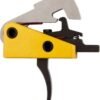 670_back.jpg TIMNEY TRIGGER AR-10 4LB PULL - SOLID SMALL PIN CURVED