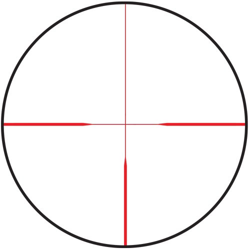 7355K_RETICLE.jpg KONUS SCOPE WILD 4-12X40 AO - ILLUMINATED GERMAN 4 RETICLE