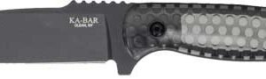 7700_1.jpg KA-BAR LES GEORGE COOL NAME - 4.25" DROP POINT & SHEATH