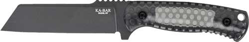 7701_1.jpg KA-BAR LES GEORGE COOL NAME - 4.62" SHEEPSFOOT & SHEATH