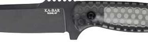 7702K_1.jpg KA-BAR LES GEORGE COOL NAME - 4.62" REVERSE TANTO & SHEATH