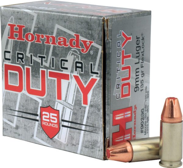 HRN 9MM 135GR CDUTY FLX 25RD