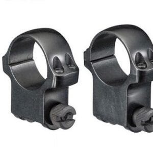 90410.jpg RUGER RING SET 1" HIGH MATTE BL M77