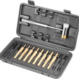 951900.jpg WHEELER HAMMER AND PUNCH SET - 14-PUNCHES/1-HAMMER/CASE