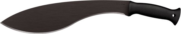 97KMS_1.jpg COLD STEEL KUKRI MACHETE 13" - BLACK BLADE W/BUTTON SHEATH