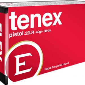 A00120_3.jpg ELEY TENEX PISTOL 22LR 40GR - ROUND NOSE 50RD 100BX/CS