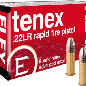 A00130.jpg ELEY TENEX RAPID FIRE PISTOL - 22LR 40GR RN 50RD 100BX/CS